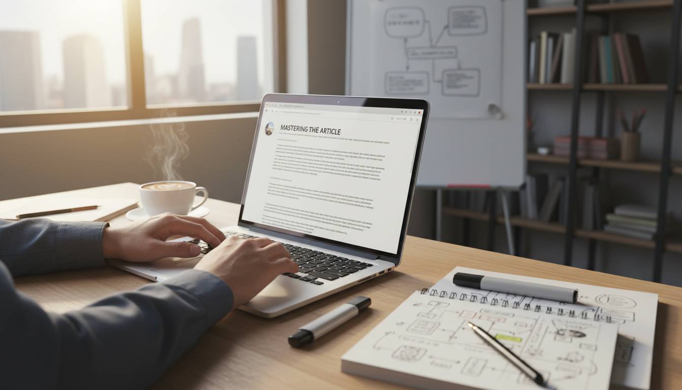 Jak stworzyć profesjonalny artykuł bez copywritera