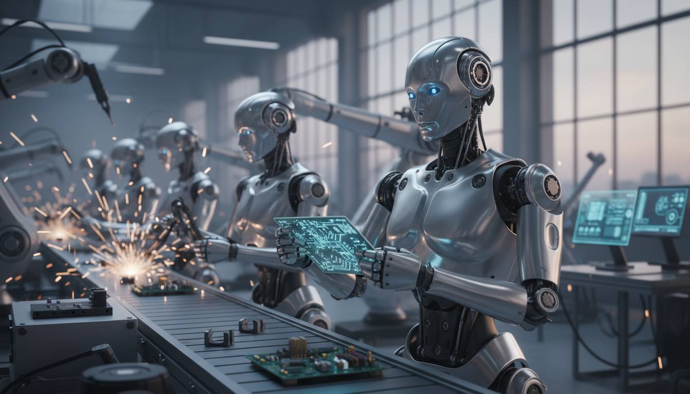 Twoja firma kontra roboty: czy odważysz się stworzyć zespół automatycznych pracowników?