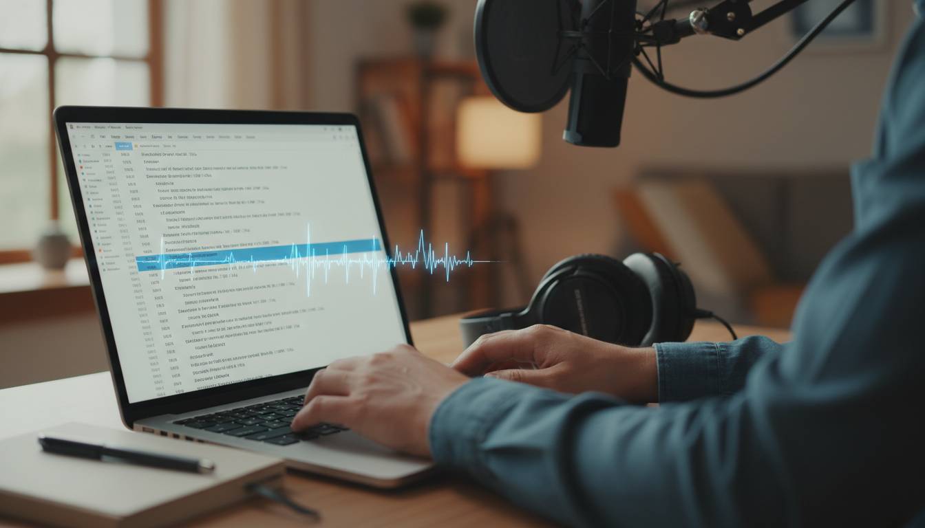 Odkryj, jak transkrybować podcast i nie zwariować w 2026