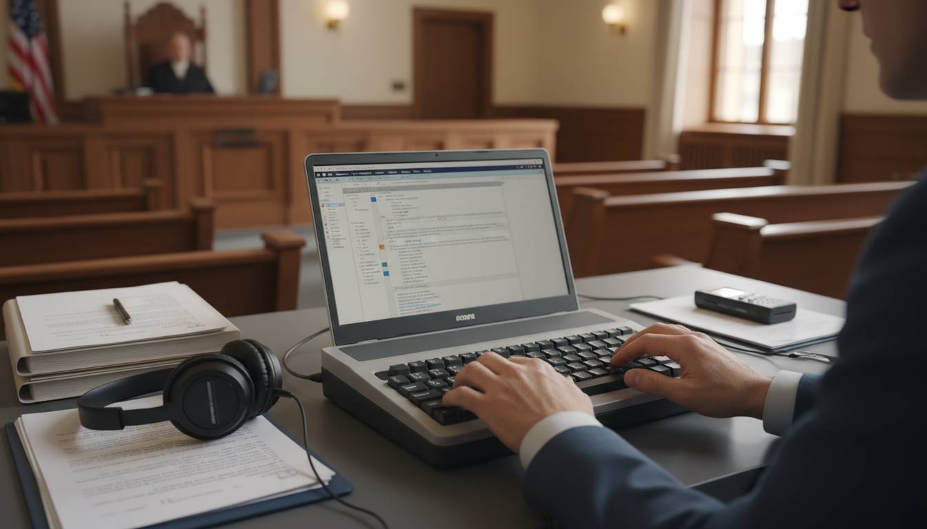 7 rzeczy, których nie powiedzą Ci o transkrypcji rozpraw sądowych