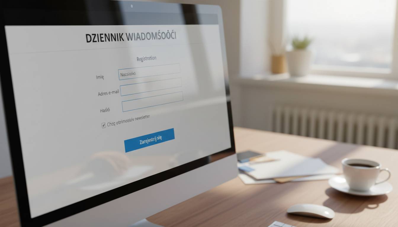 Założenie konta w dzienniku wiadomości: Czy jesteś na to gotów?