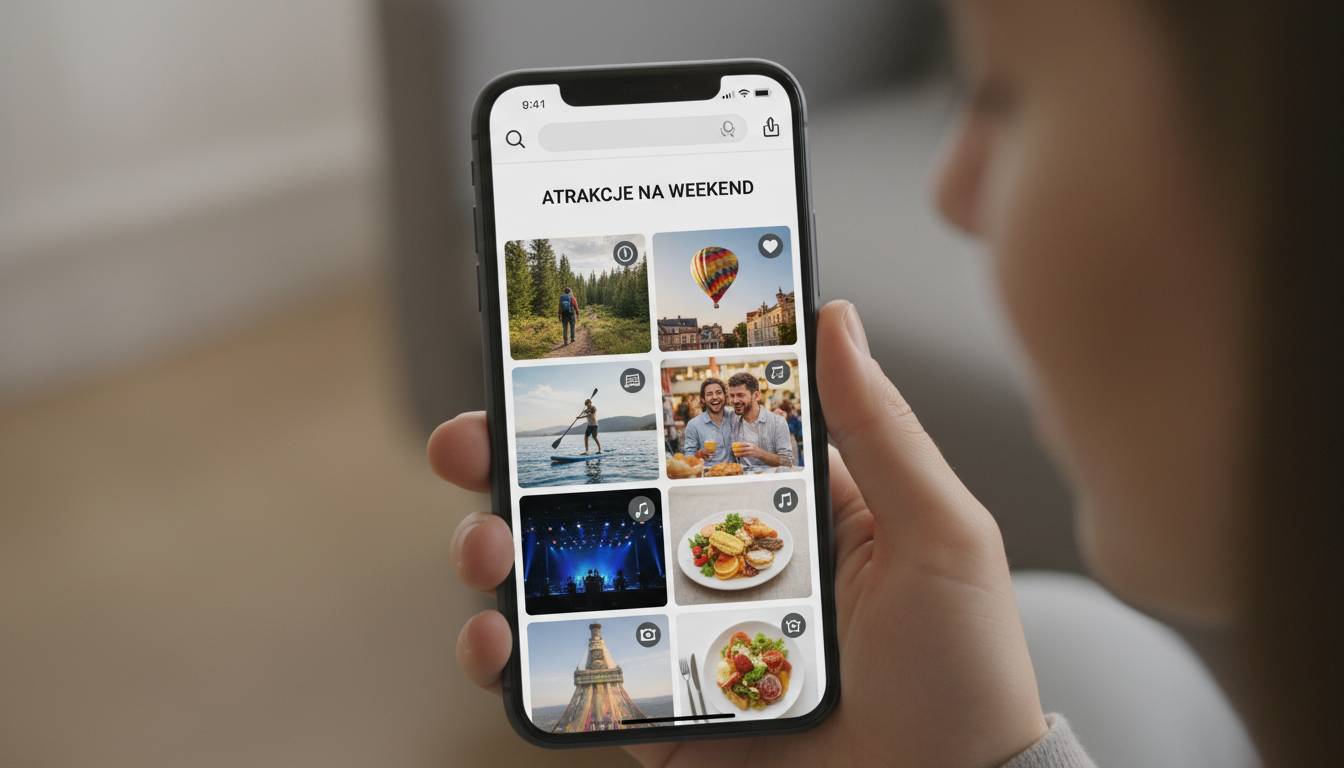 Jak znaleźć atrakcje na weekend szybko, używając tylko AI