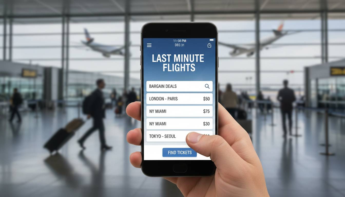 Tanie bilety last minute? Prawda, której nikt ci nie powie