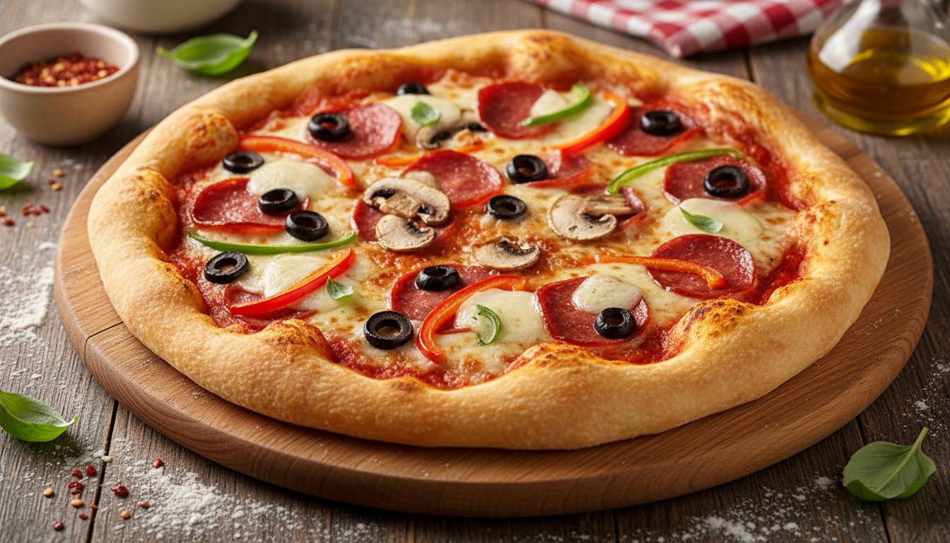 Pizza bez drożdży, która wstrząśnie Twoją kuchnią?
