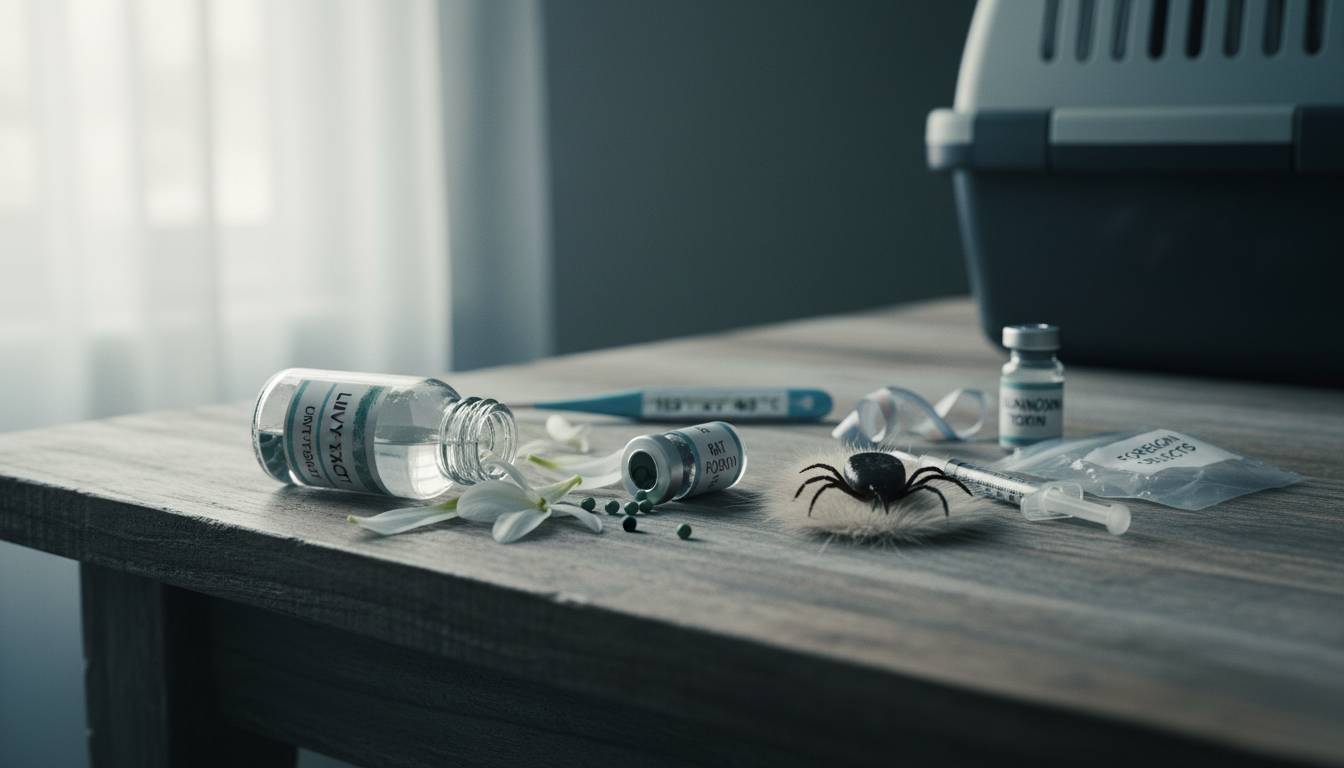 Zaskakujące choroby, które w kilka godzin mogą zabić twojego kota