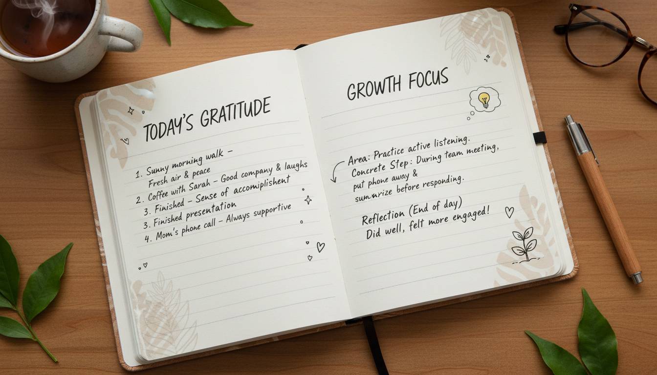 Journal prompts that actually change you: not your basic list