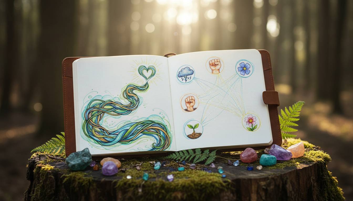 Journaling for emotional progress visualization that actually works