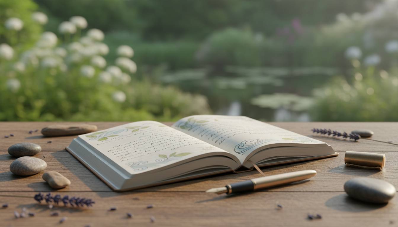 Journaling prompts for mental peace in an age of constant noise