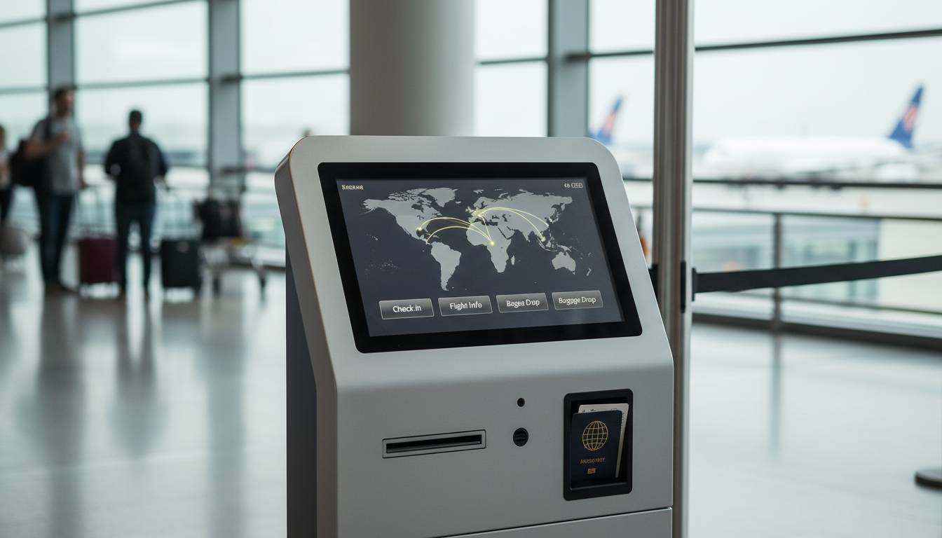 Kiosk odprawowy bez cenzury: Co naprawdę dzieje się przy automacie?