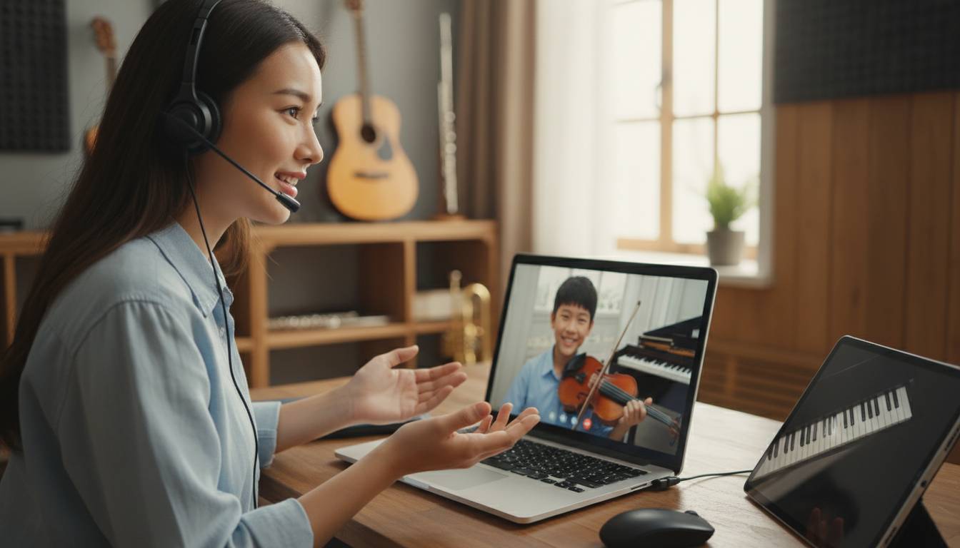 Korepetycje muzyka online, które naprawdę rozwijają talent