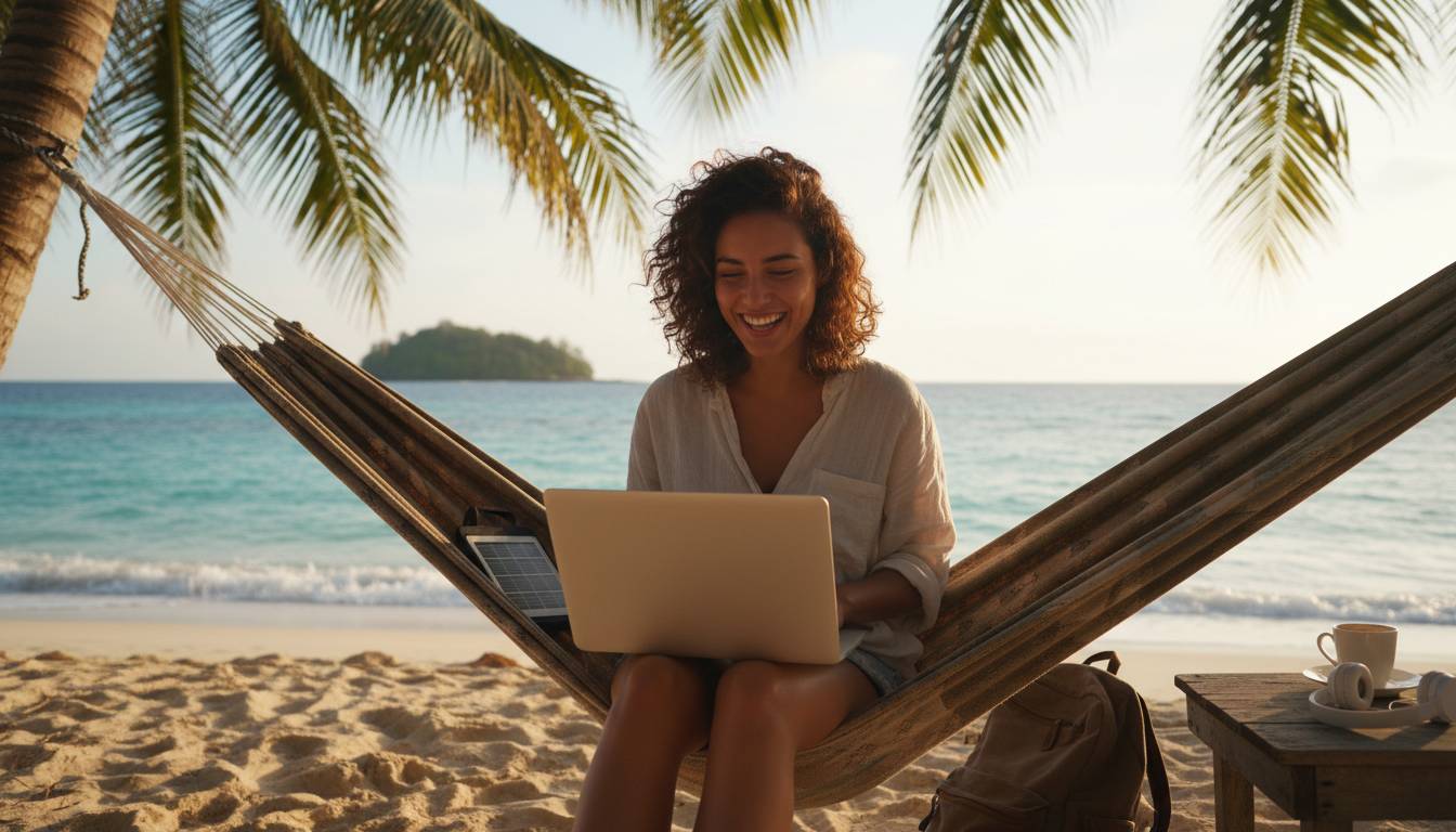 Loty digital nomad: rzeczywistość poza tanią reklamą
