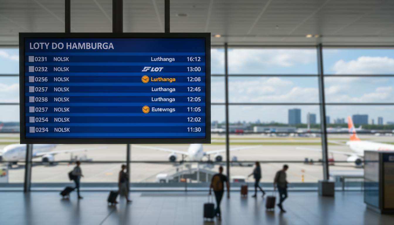 Czy naprawdę znasz loty do Hamburga? Prawda cię zaskoczy