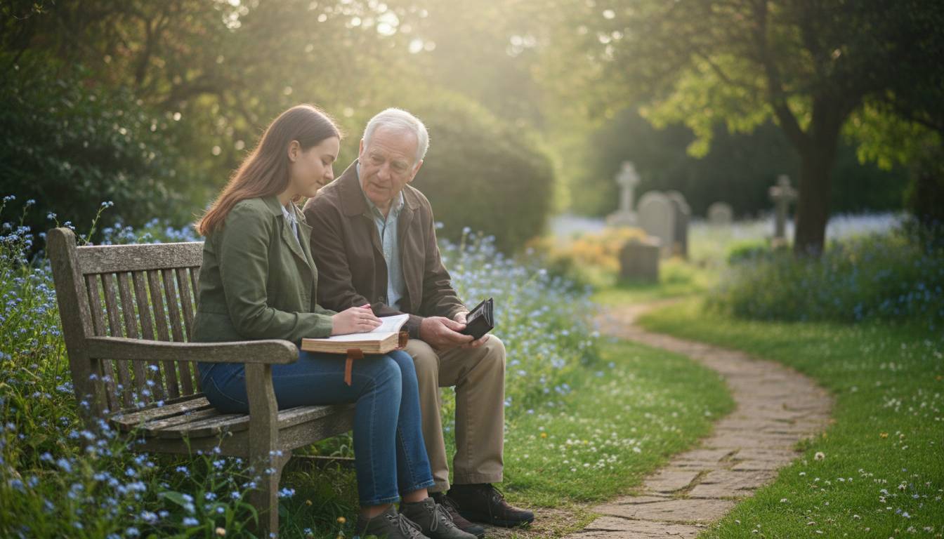Memorial conversations for emotional wellness in the age of AI