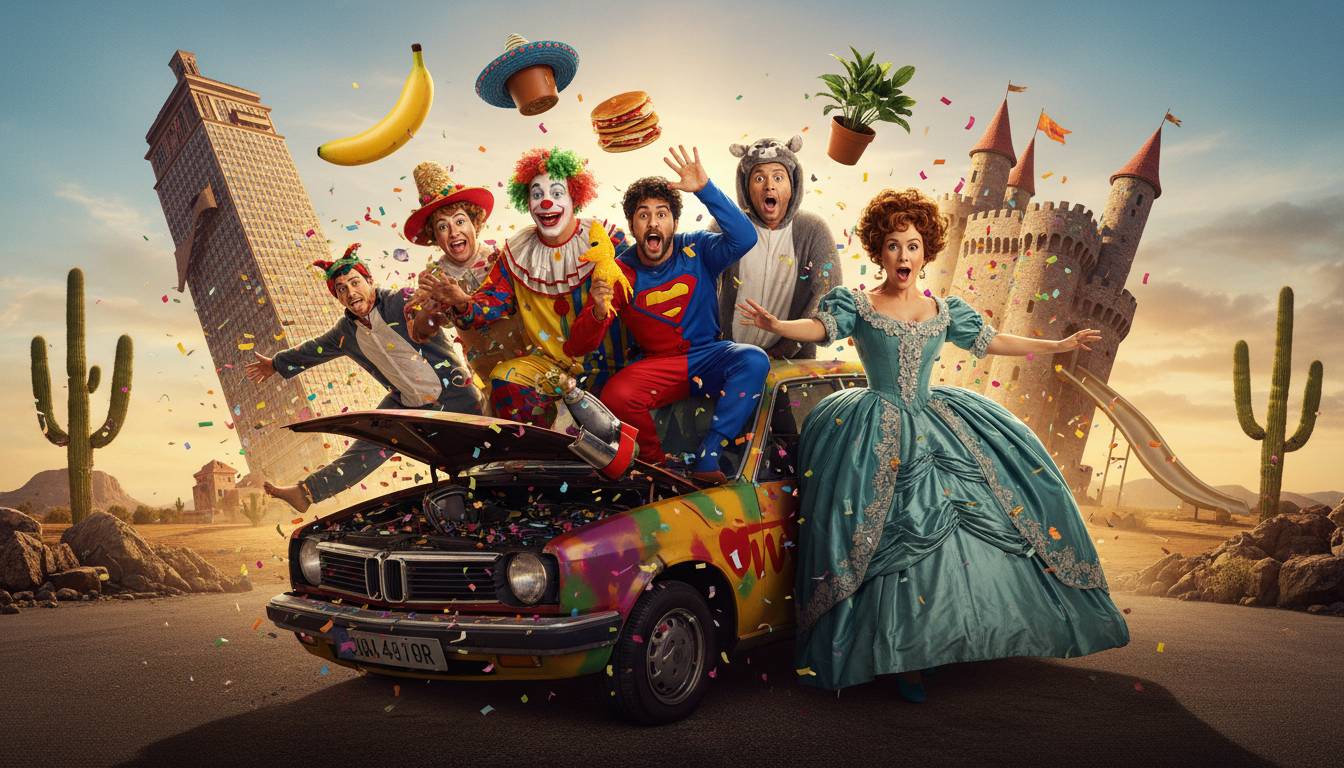 Movie all style comedy as your mood map in a noisy world