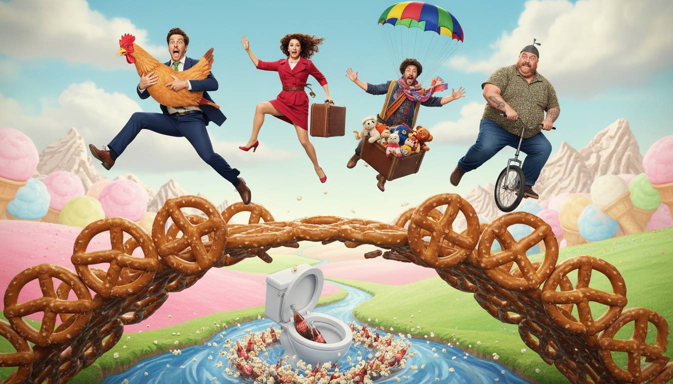 Why movie demanding suspension comedy is the smartest humor now