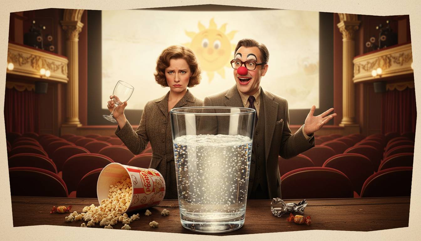 Would you dare to rethink comedy? Meet the glass half full films that change everything