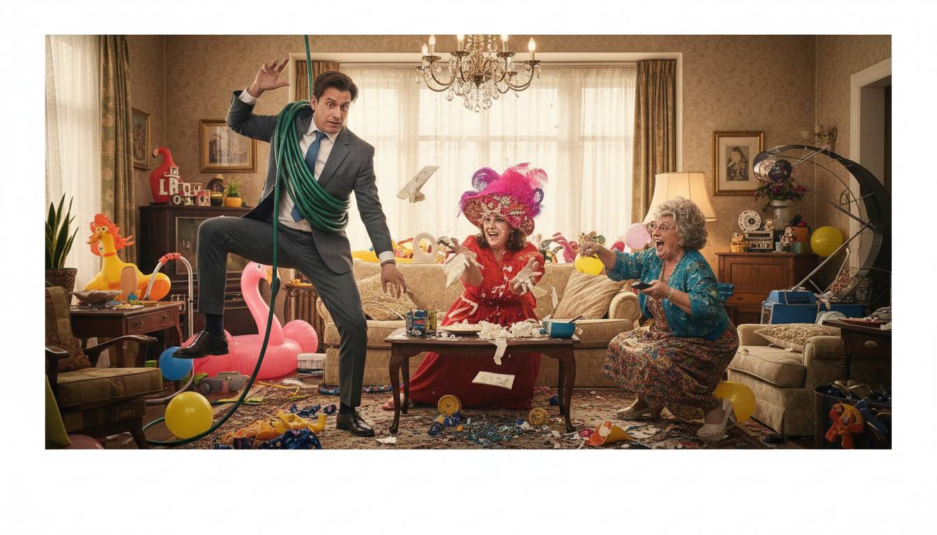 What if the funniest movie moments are built on lies?