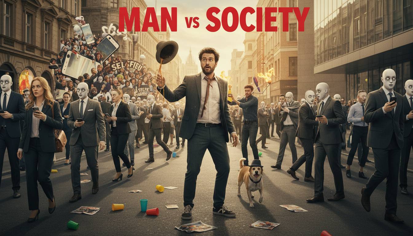 These comedies fight back—The ultimate 'man vs society' movie showdown