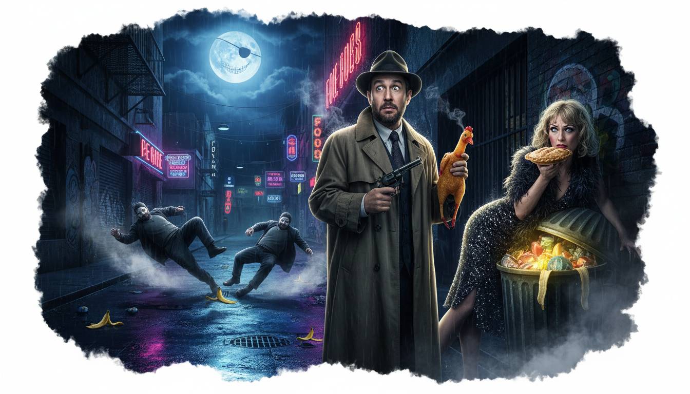 Movie neo noir comedy and why it fits our absurd century