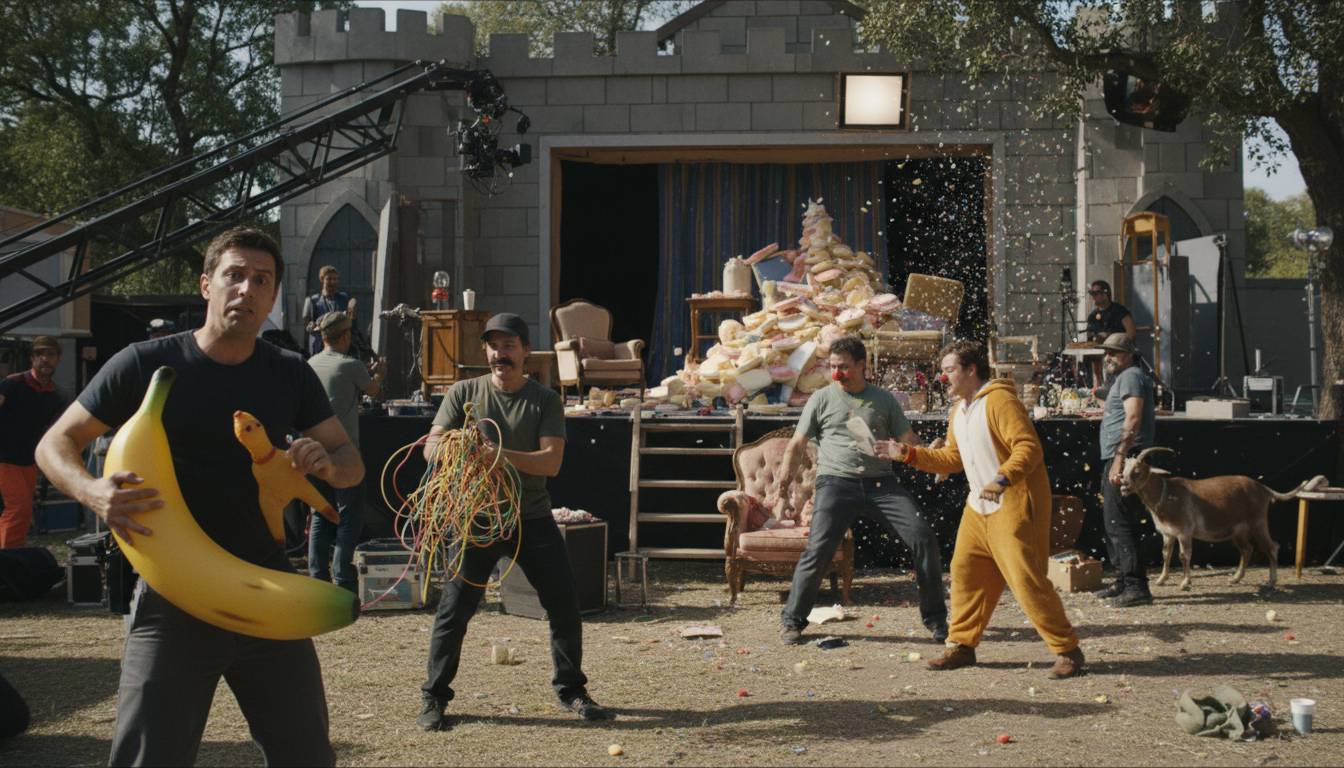 What really goes into prepping comedy movies? The untold chaos