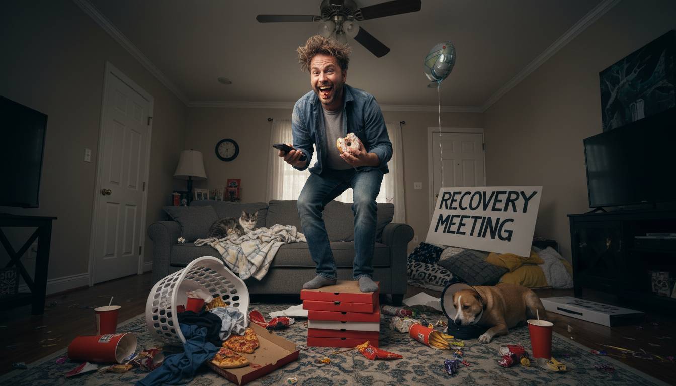 Why do we crave movie relapse comedies? 13 films that laugh at pain