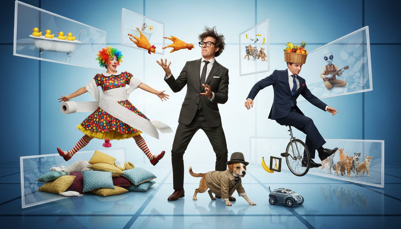 Is 'scattered vision comedy' the future of movies? 7 mind-bending picks