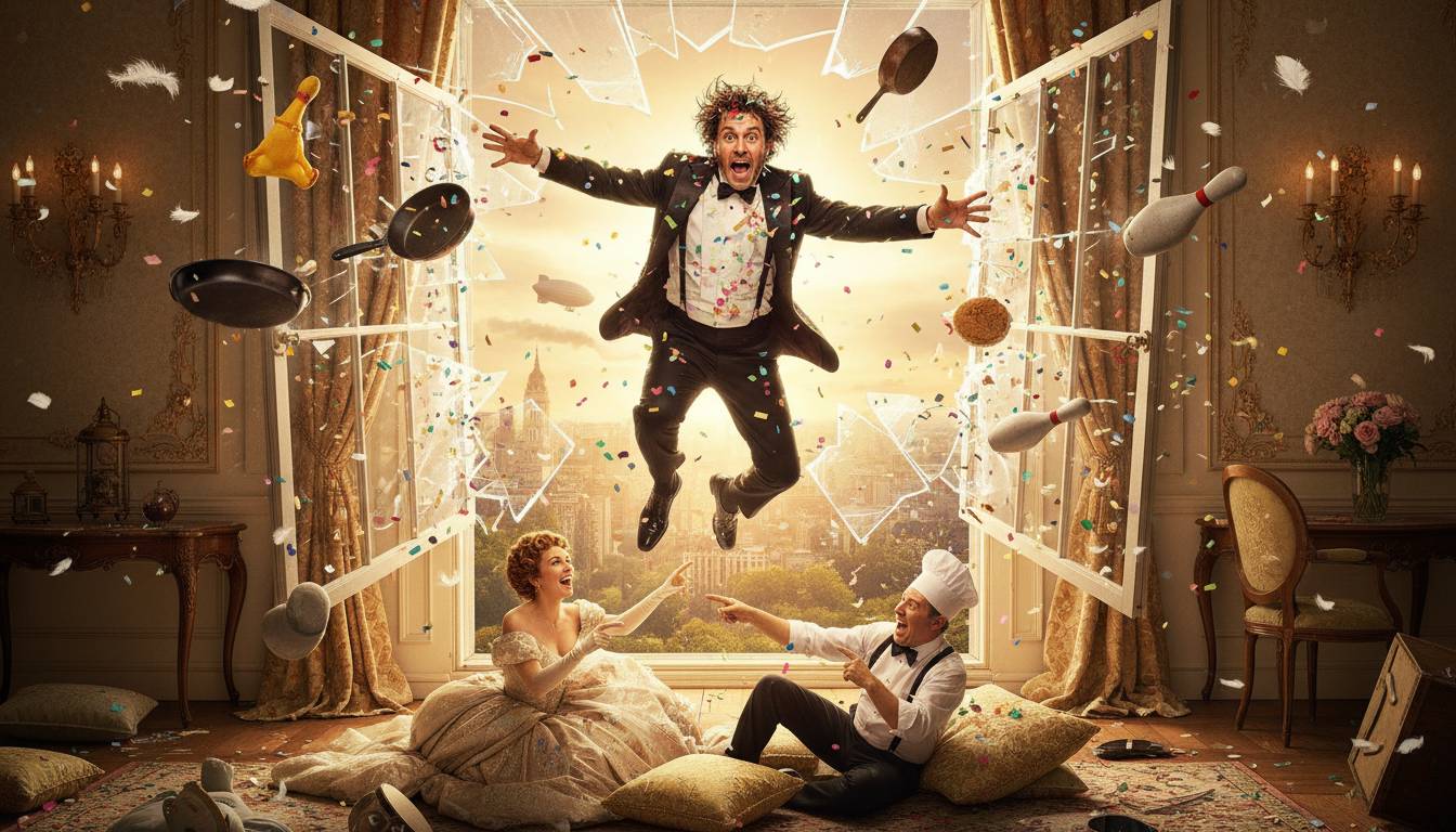 Are shattered comedy movies the future of laughter?