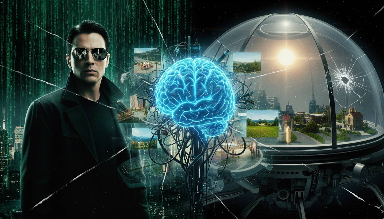 Why Movie Simulation Theory Movies Speak to Our AI-Age Fears