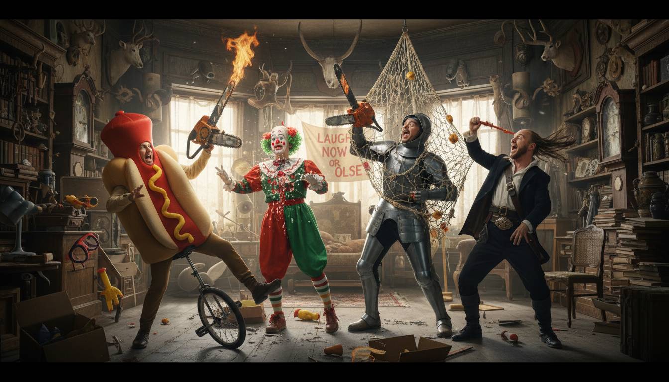 Why Movie Trying Too Hard Comedy Makes You Cringe, Not Laugh