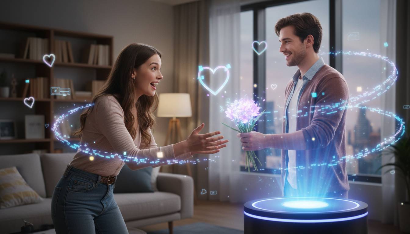 Why movie virtual romance comedy suddenly feels so real