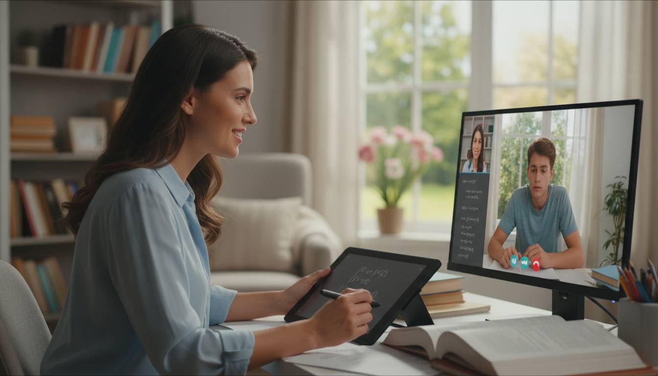 Nachhilfe per Videochat: Was dir niemand sagt