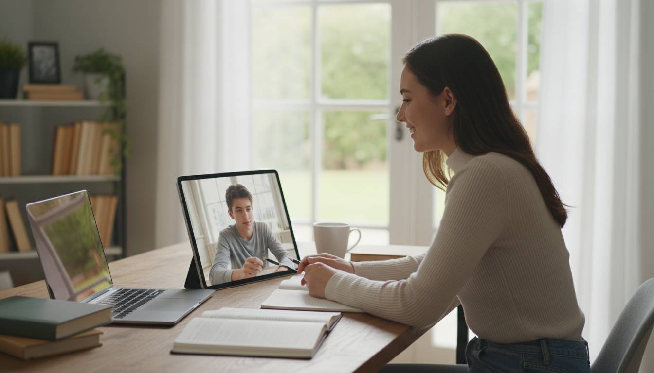 Wie Online-Nachhilfe das Lernen zu Hause neu erfindet