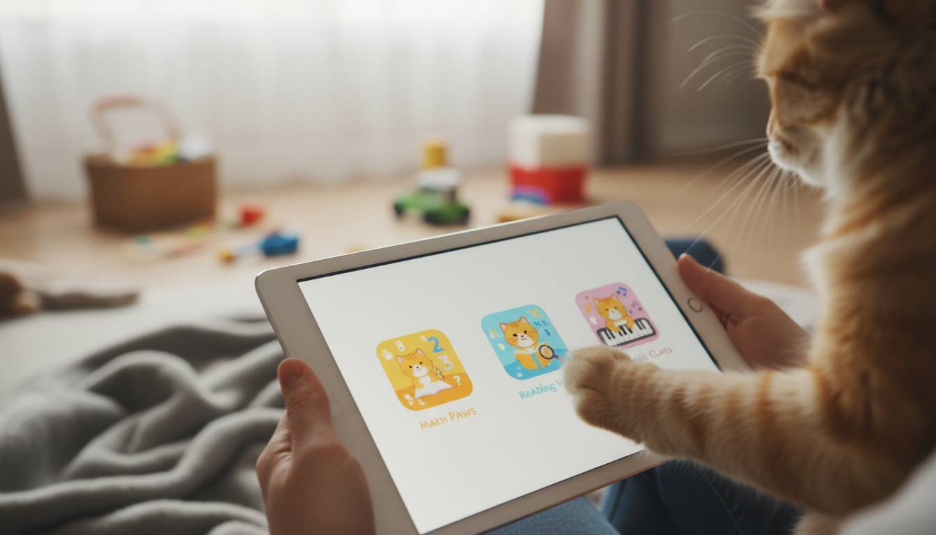 Czy koty naprawdę uczą? Odkryj nowe aplikacje edukacyjne!