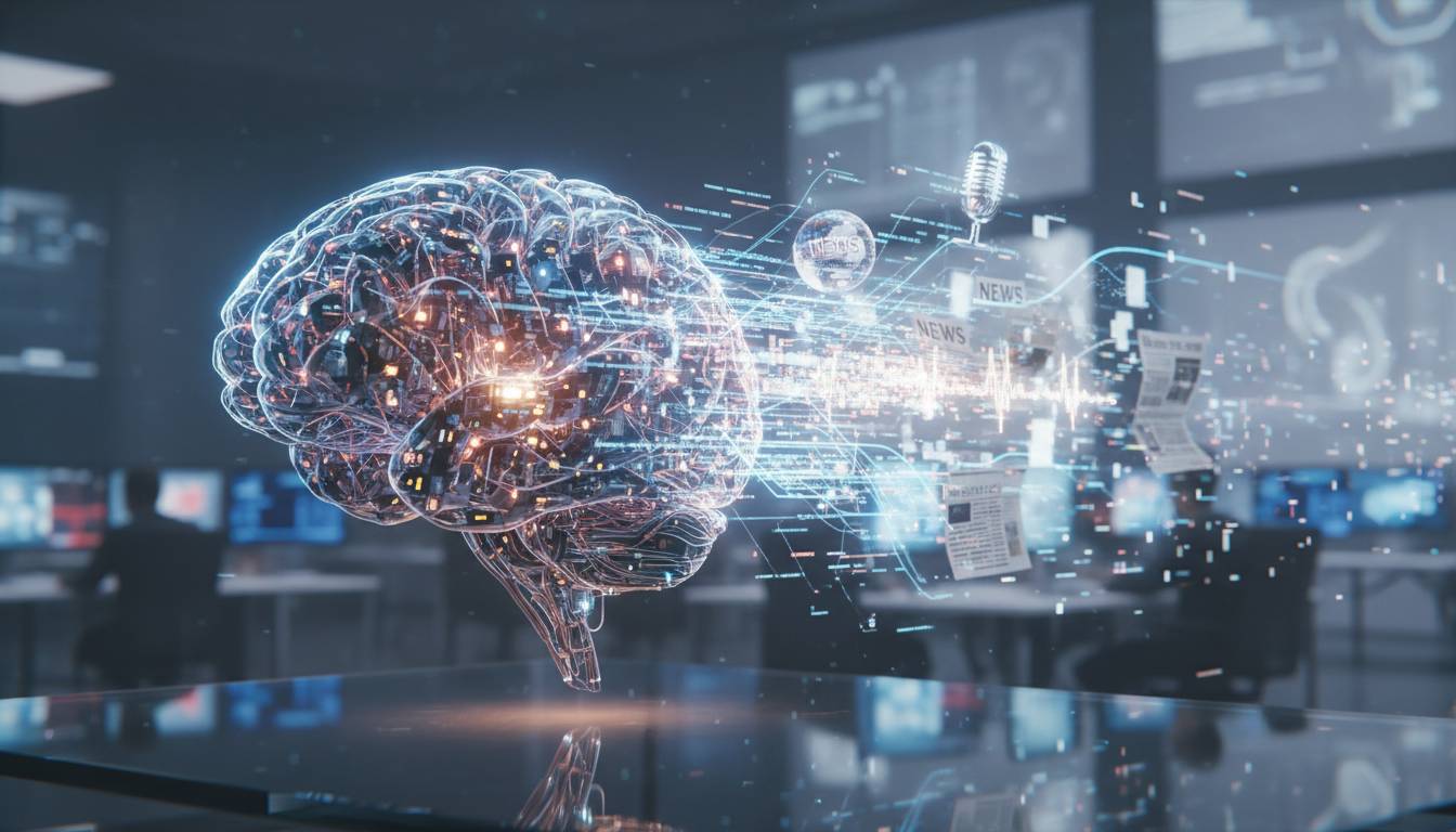 Would you trust a robot to break your news?