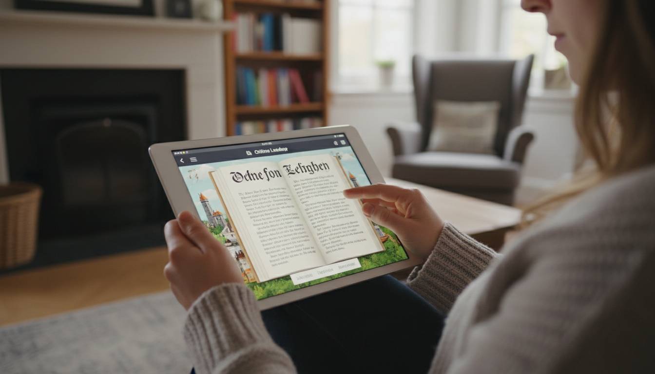 Niemiecki czytanie online: co działa, a co zawodzi