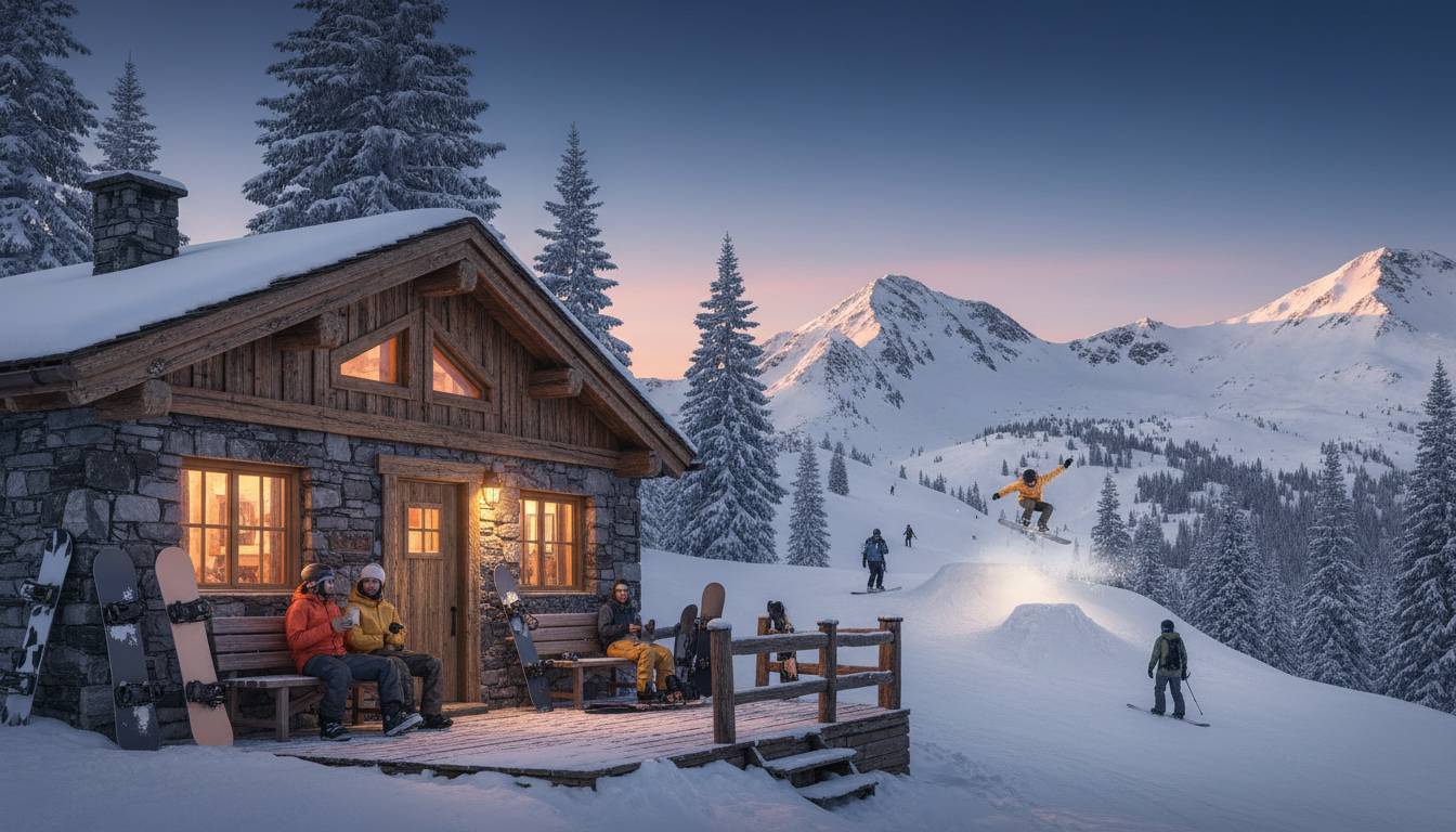 Czy naprawdę wiesz, gdzie spać jako snowboardzista?