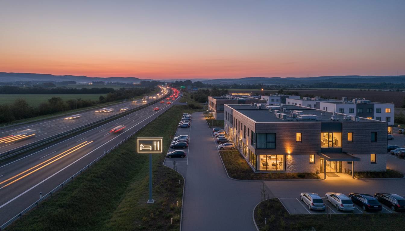 Noclegi przy autostradzie A4: Czego nie powiedzą ci bookingi?