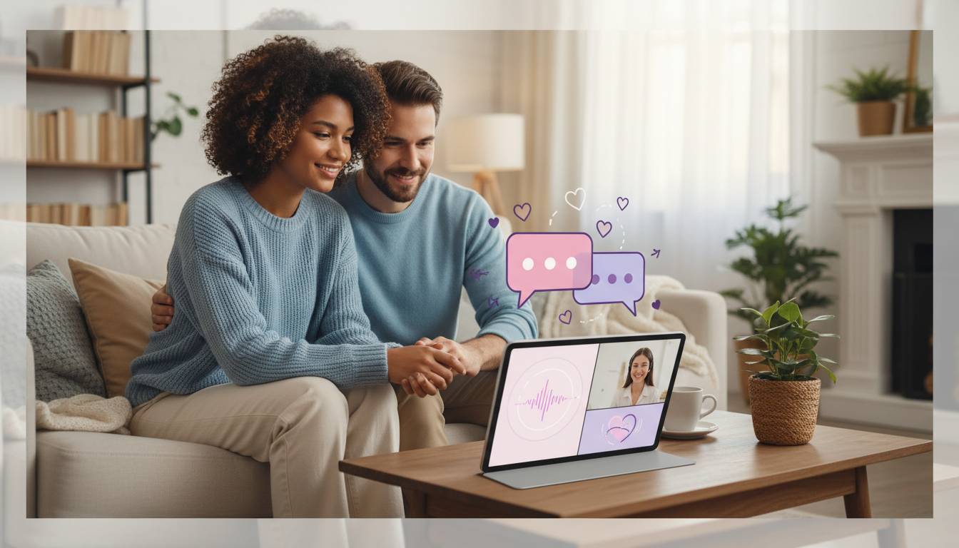 Digitale Nähe, echte Gefühle: Was Online-Kommunikationstraining über Romantik verrät