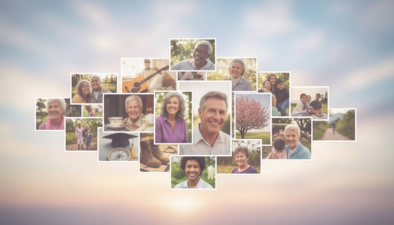 Would you talk to your memories? The truth about online memorial collages