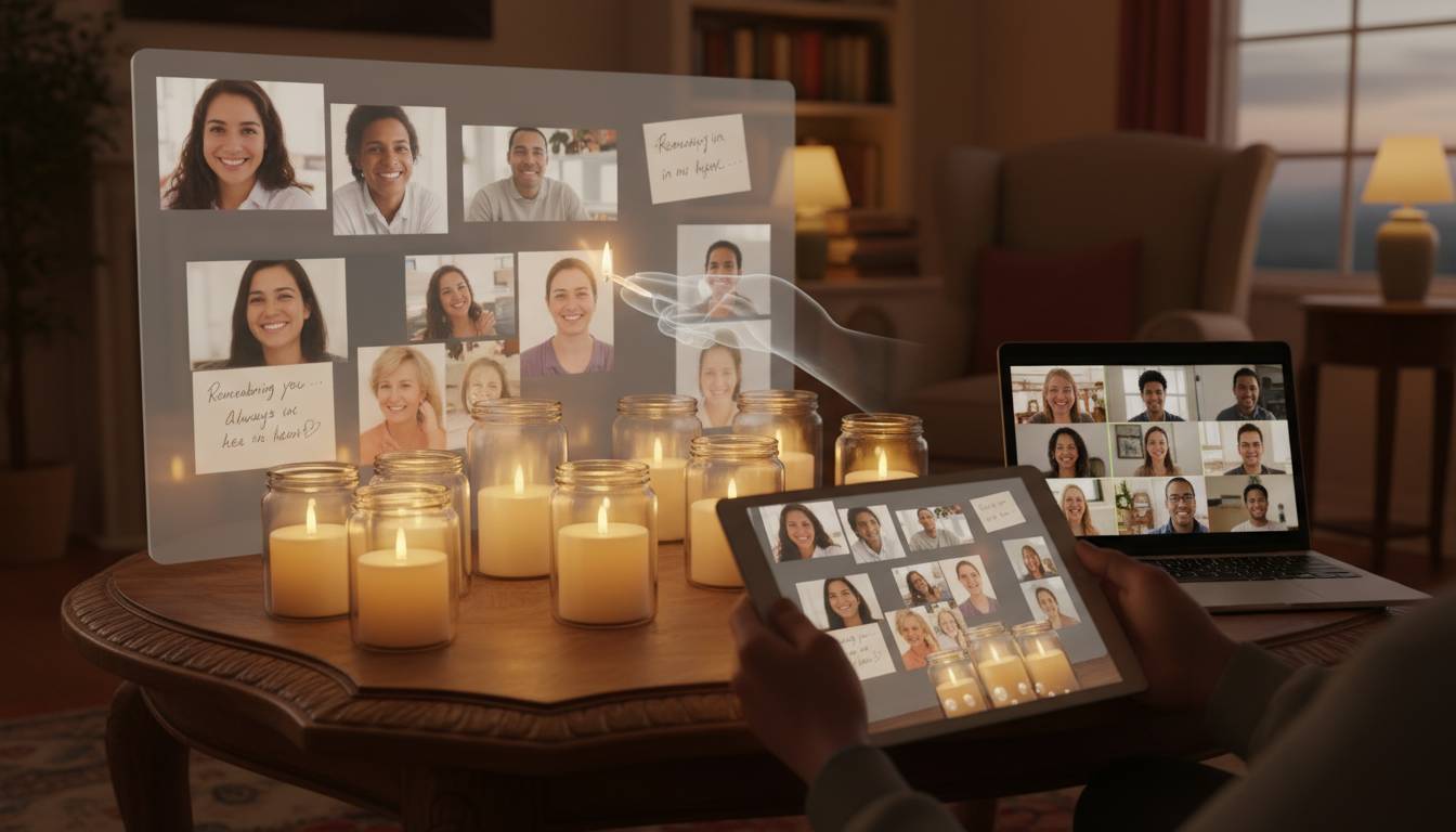 Online Memorial Event Ideas That Make Digital Grief Feel Human