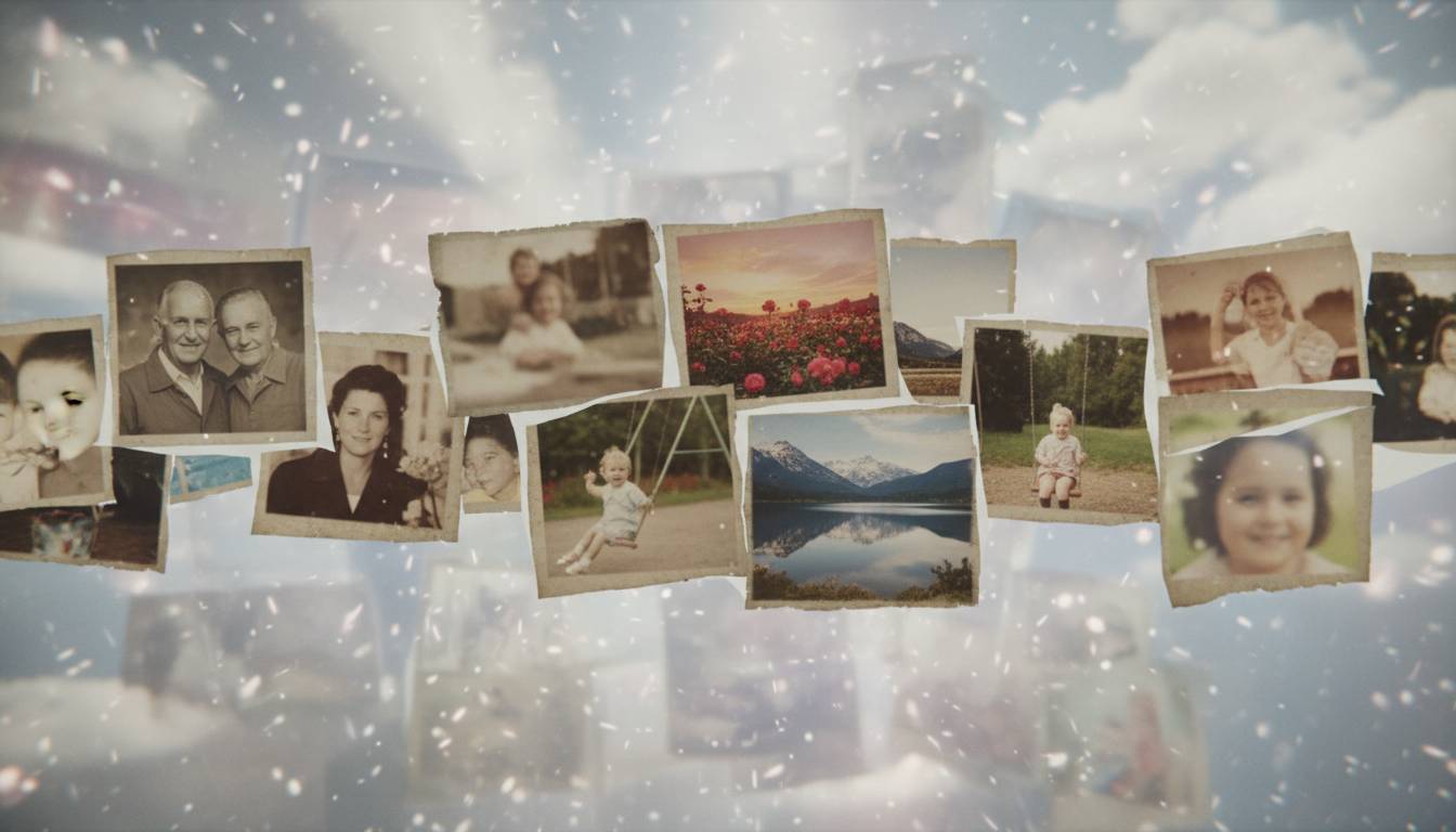 The unfiltered reality of online memorial photo albums