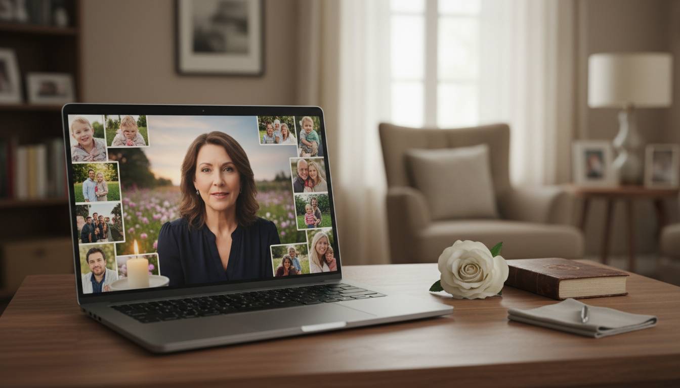 How Online Memorial Remembrance Speeches Honor Loss Today