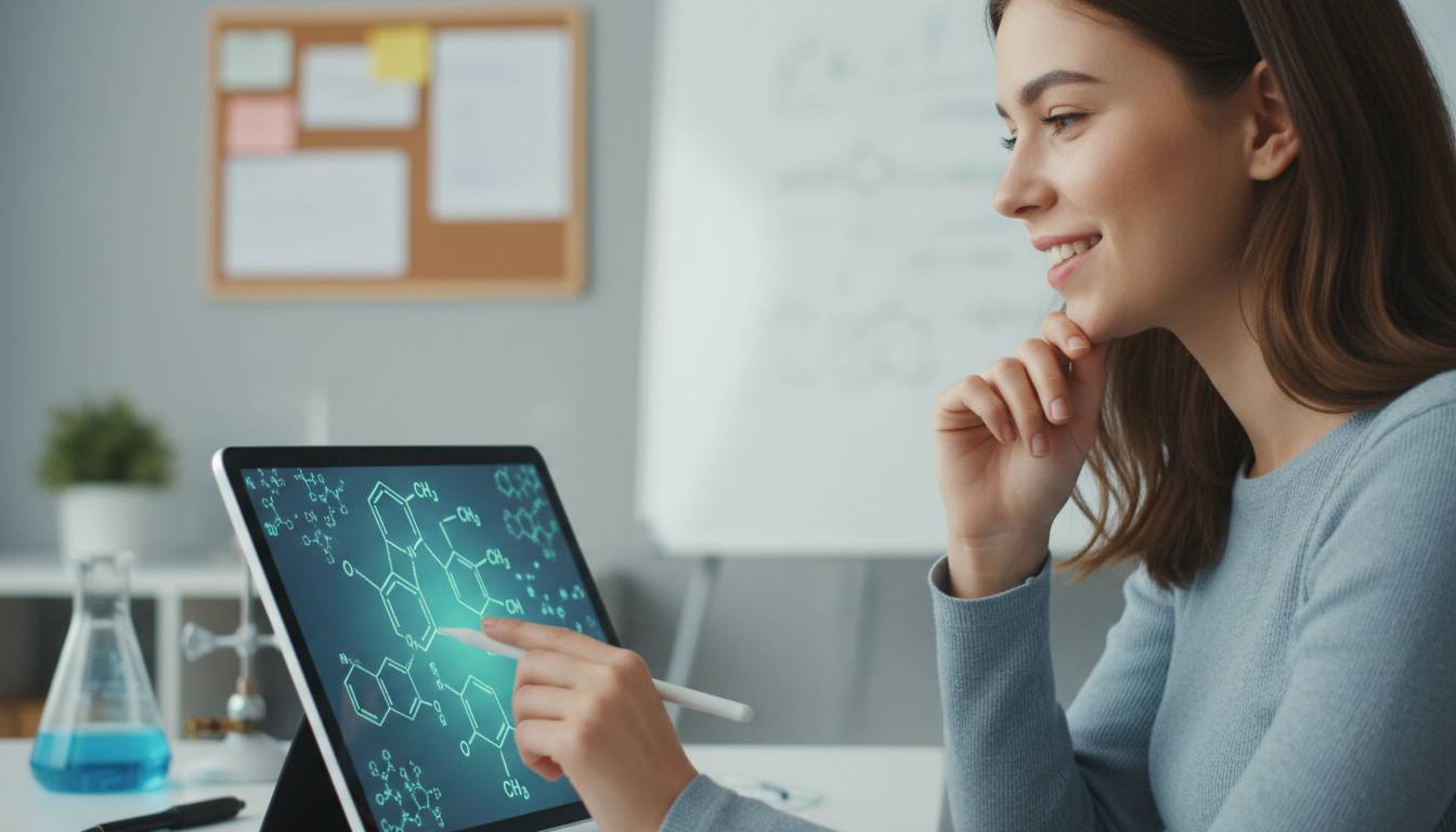 Chemie auffrischen online: Was wirklich funktioniert (und was dich bremst)