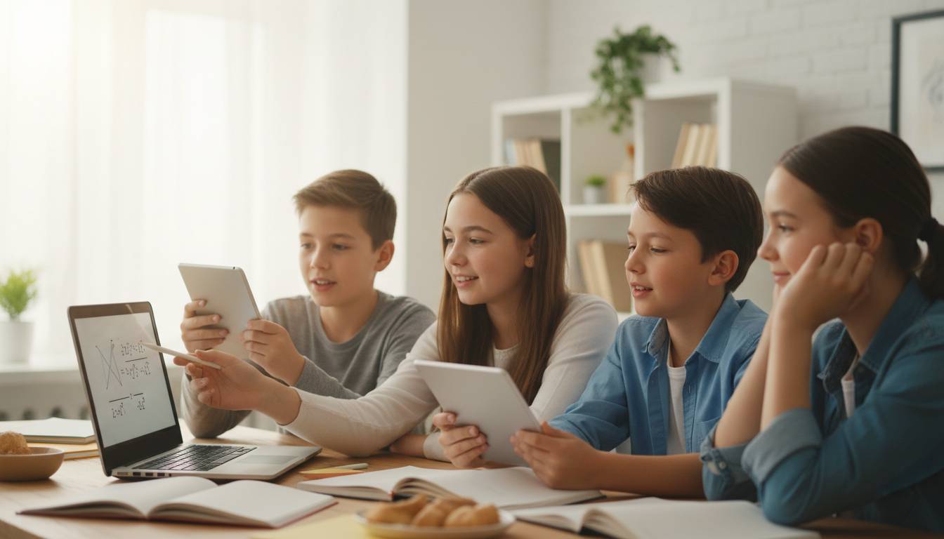 Online Nachhilfe schnelle Hilfe zwischen Panikmodus und KI-Boom