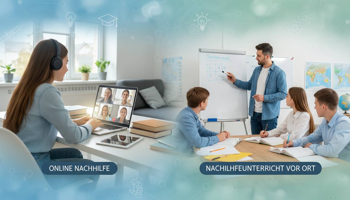 Online-Nachhilfe vs Nachhilfeunterricht: Was Eltern nicht wissen
