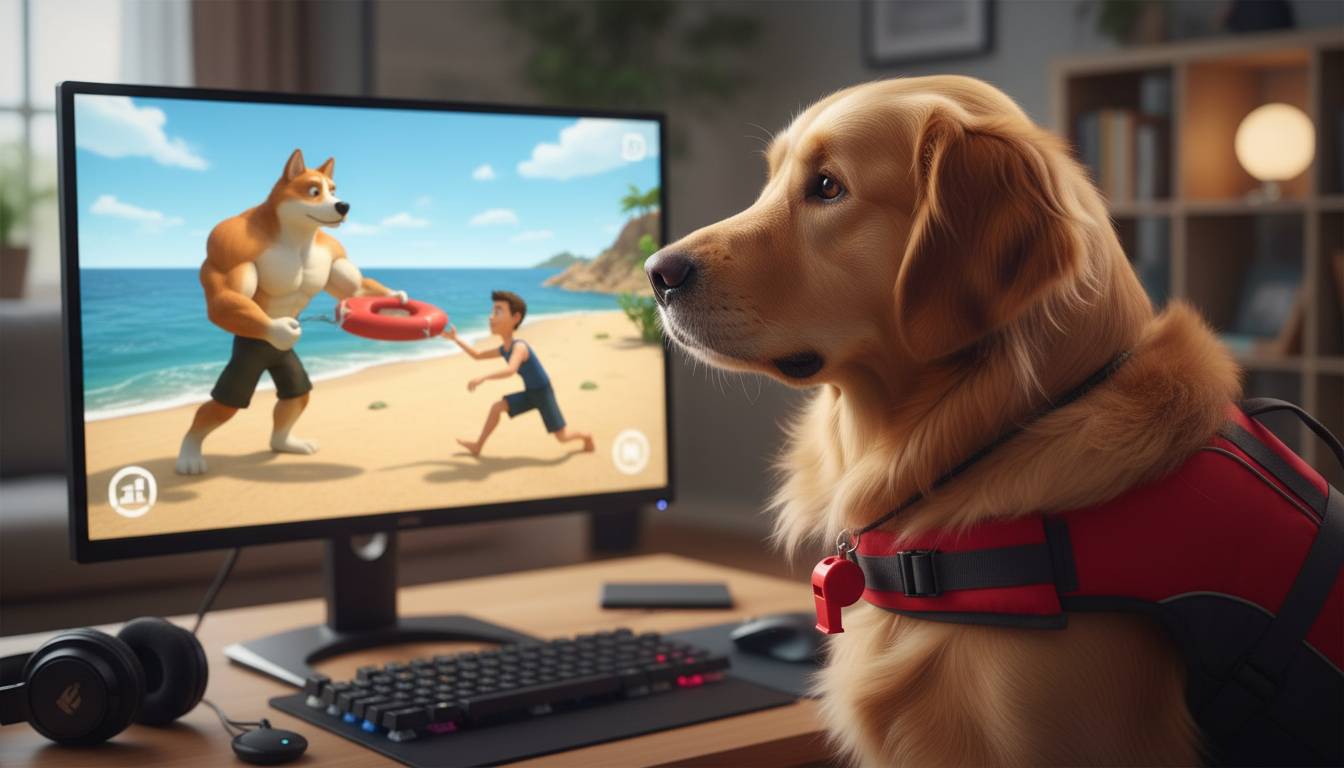 Czy pies ratownik symulator online zmienia życie?