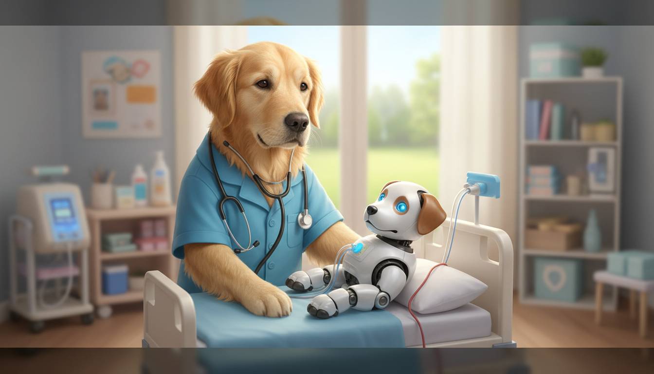Pies symulator opieki pielęgnacyjnej czy prawdziwa więź z AI?