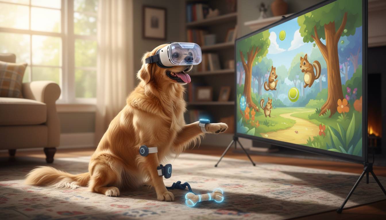 Pies symulator zabawy interaktywnej – cyfrowy pies zamiast prawdziwego?