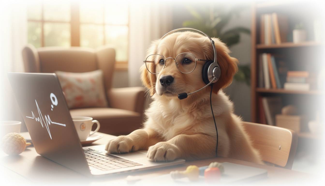 Czy piesek online lepszy niż psycholog? Sprawdź prawdę!