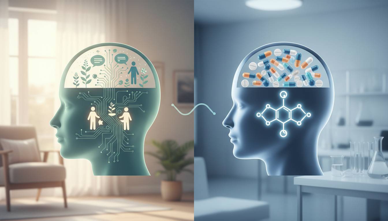 Psychoterapia czy tabletki? Odkryj niewygodną prawdę